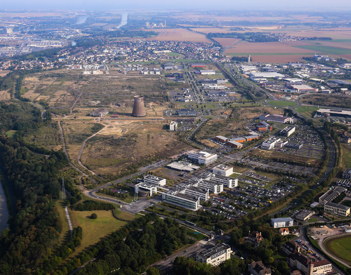 Campus Effiscience Normandial Colombelles createur parcs activites economiques