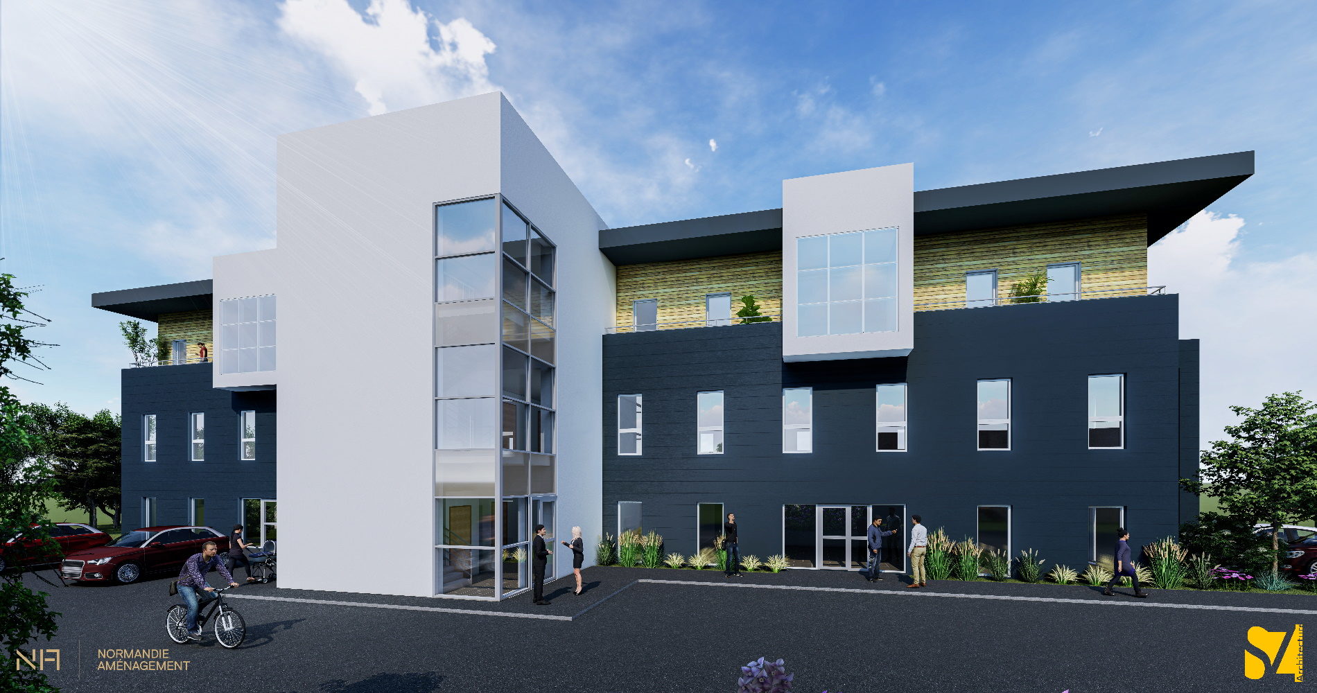 Bureaux neufs Innovaparc Ifs