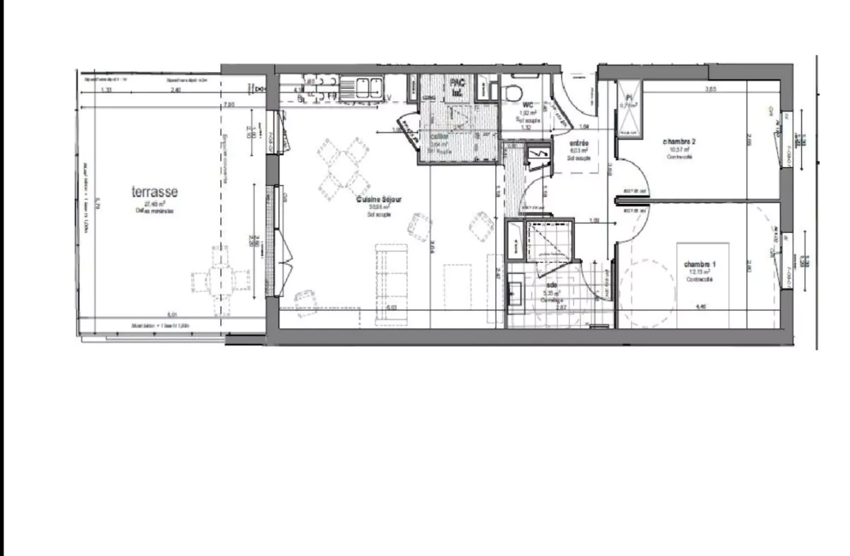 A vendre à Hermanville-sur-Mer, programme immobilier neuf-appartements du T2 au T3